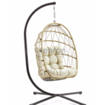 DIAMOND sand hanging chair with sand cushion